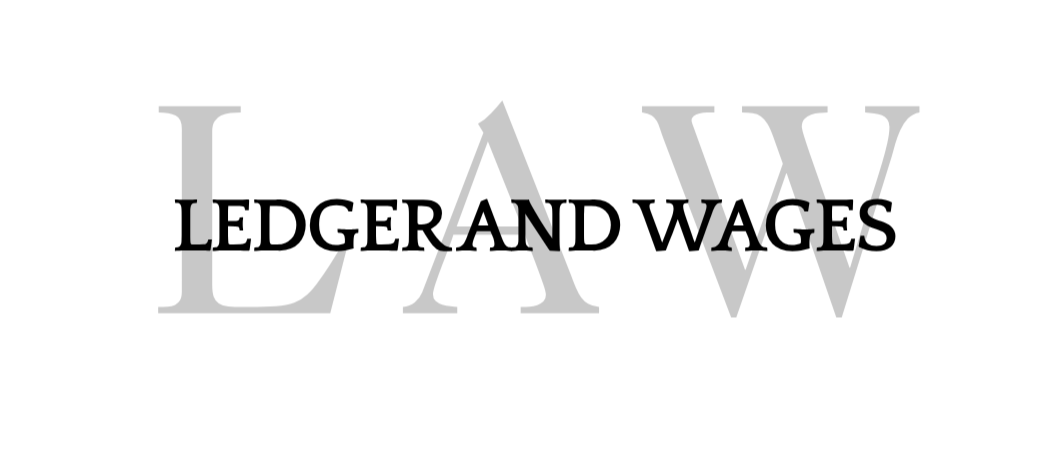 Ledger And Wages